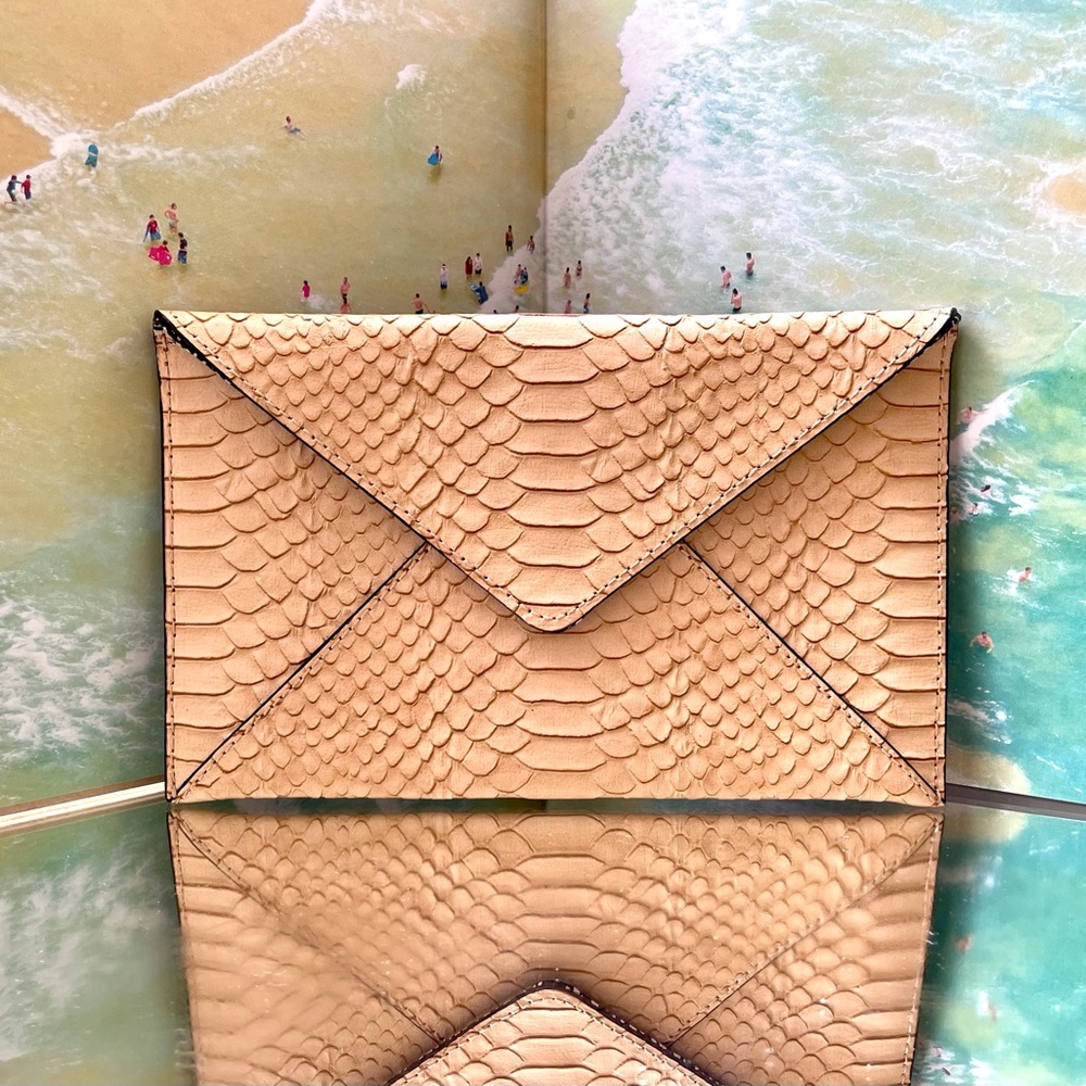 Loeffler Randall Python Envelope Clutch - image 1